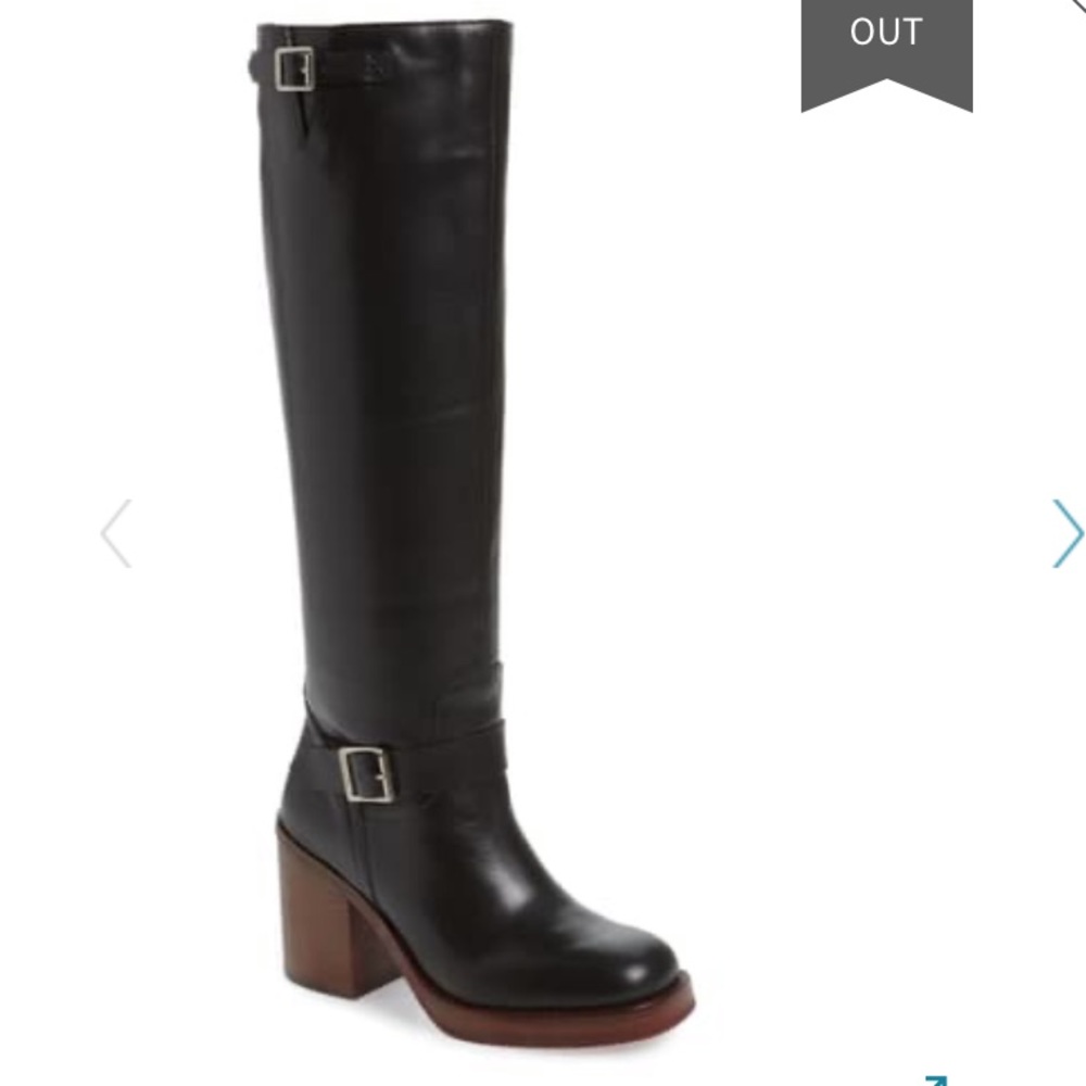 Jeffrey Campbell Lottie-2 Knee High Boot Worn Twice